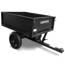 Kartrite 270kg Heavy Duty Dump Cart with Pneumatic Tyres, Removable Tailgate