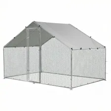 i.Pet Chicken Coop Outdoor Walk-In Run Hen Cage 3m x 2m x 2m