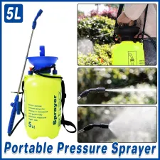 5L Single Shoulder Garden Sprayer Bottle with Adjustable Nozzle