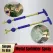 Push-Pull Beverage Sprayer Metal Pull Rod Tool - Double-Ended