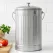 Gardeon 6L Compost Bin Kitchen Countertop Food Waste Caddy Silver