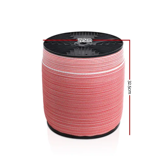 Giantz 2000M Electric Fence Wire Tape Poly Stainless Steel Temporary Fencing Kit image: 1