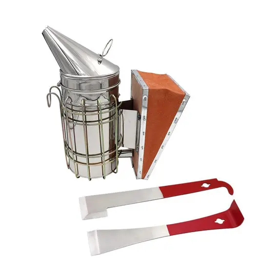 Bee smoker and J clamps
