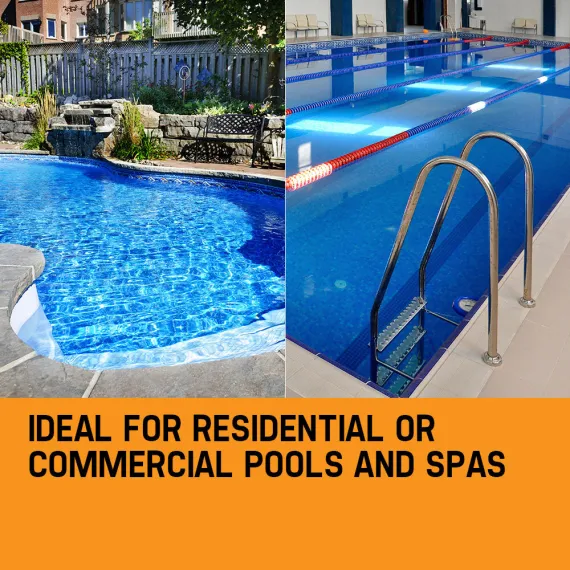 2000W Swimming Pool Spa Water Pump Electric Self Priming Filter 33,600L/H image: 3