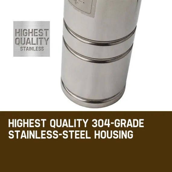 1HP Submersible Bore Water Pump Deep Well Irrigation Stainless Steel 240V image: 4