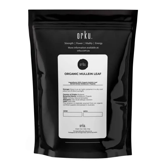 100g Organic Mullein Leaf - Dried Herbal Verbascum Thapsis image: 6