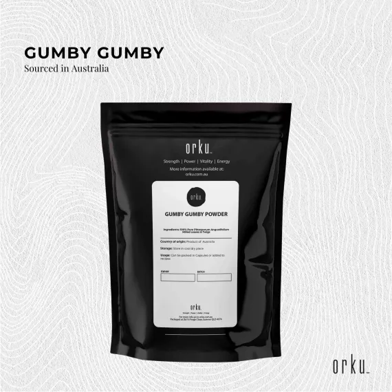 1Kg Gumby Gumby Pure Powder - Gumbi Aboriginal Plant Pittosporum Angustifolum image: 2