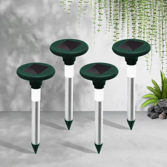 Gardeon 4X Solar LED Snake Repeller Pulse Plus Ultrasonic Pest Rodent Repellent image: 7