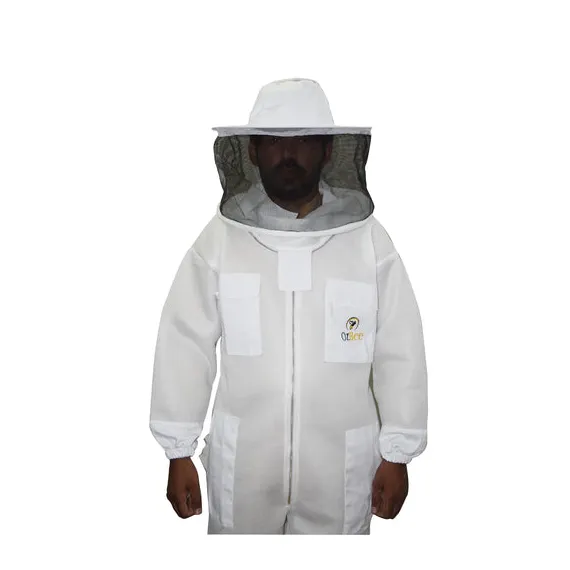 Beekeeping Bee Suit 2 Layer Mesh Round Head Style Ultra Cool & Light Weight - S image: 2