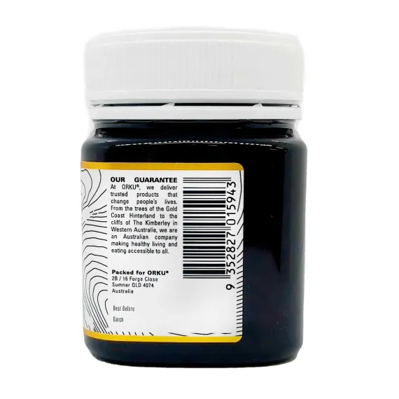 250g MGO 500+ Australian Manuka Honey - 100% Raw Natural Pure Jelly Bush image: 3