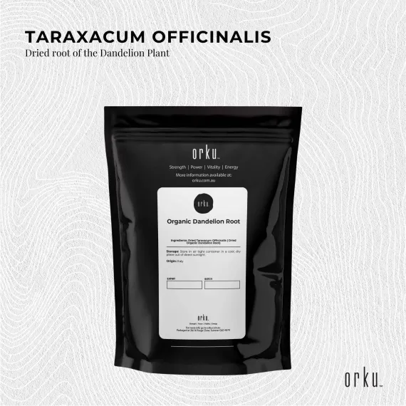 250g Organic Dandelion Root - Dried Raw Herbal Tea Supplement image: 3