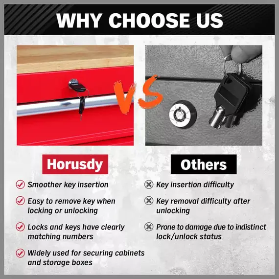 9 Drawers Tool Box Chest Cabinet Trolley Box Garage Storage Toolbox Red 1000lbs image: 5