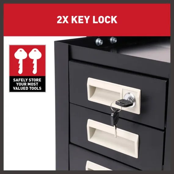 4-Drawer Welding Cart MIG Welder Trolley Cabinet TIG ARC MMA Plasma Cutter Bench image: 4