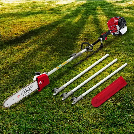Giantz 52cc Pole Chainsaw Petrol 2 Stroke Tree Pruner Long Reach Saw 12 Inch Bar image: 6
