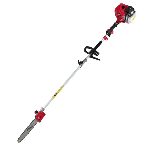 Giantz 62CC Pole Chainsaw 12in Chain Saw Petrol 5.6m Long Reach Red image: 2