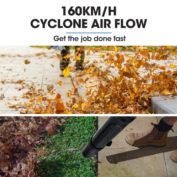 POWERBLADE 20V Leaf Blower & Line Trimmer / Edger Combo, Kit with 4.0Ah Battery & Fast Charger image: 3