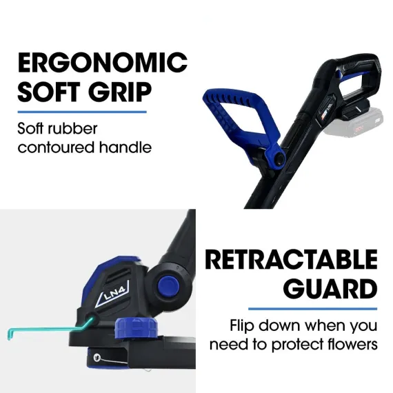 POWERBLADE LN4 20V Cordless Electric Line Trimmer & Garden Edger, Skin Only image: 4