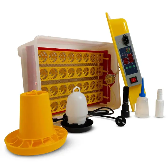 Rooster Farms Electric 32 Egg Incubator + Accessories for Chicken Quail Duck image: 1