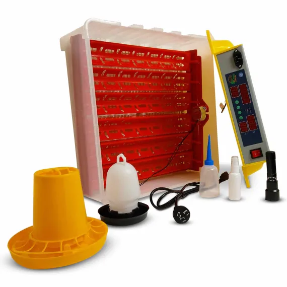 Rooster Farms Electric 60 Egg Incubator + Accessories for Chicken Quail Duck image: 5