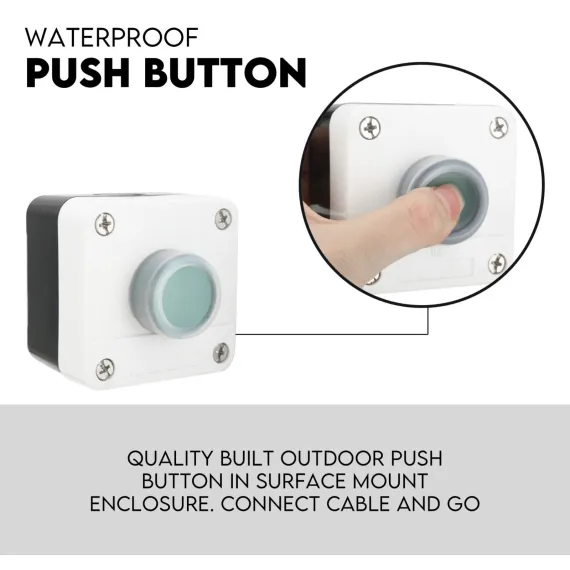 Swing Gate Opener Automatic Full Solar Power Kit Remote Control image: 7