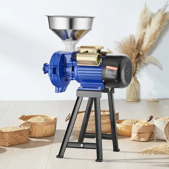 VEVOR 3000W Electric Grain Grinder Corn Wheat Flour Cereal Mill Dry Grinder image: 7