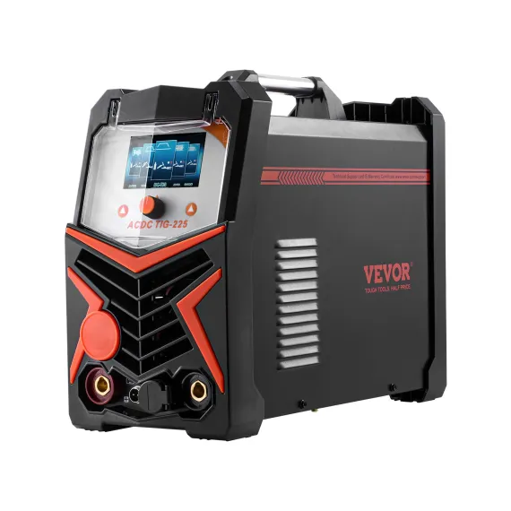 VEVOR TIG Welder 6-In-1 AC/DC Welding Machine Pulse Spot MMA Stick IGBT Inverter
