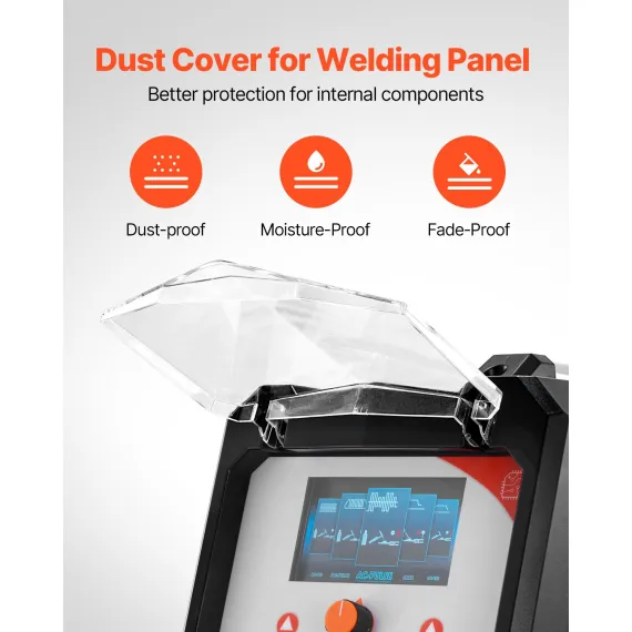 VEVOR TIG Welder 6-In-1 AC/DC Welding Machine Pulse Spot MMA Stick IGBT Inverter image: 5