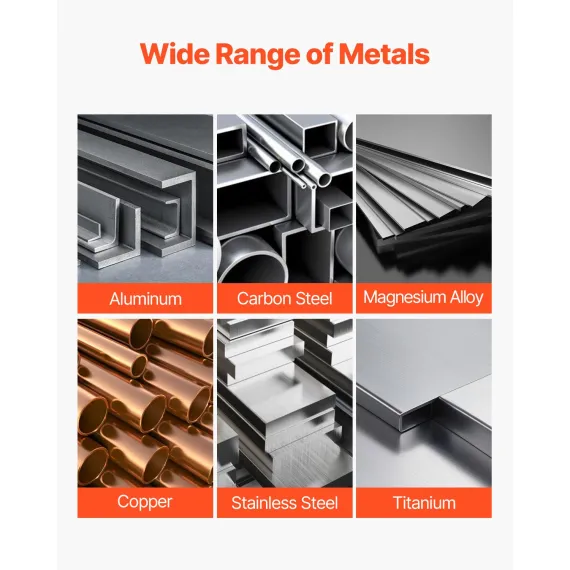 VEVOR TIG Welder 6-In-1 AC/DC Welding Machine Pulse Spot MMA Stick IGBT Inverter image: 6