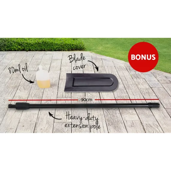 Giantz Chainsaw Cordless Pole Chain Saw 20V 8in Pruner 2.7m Long Reach Battery image: 1