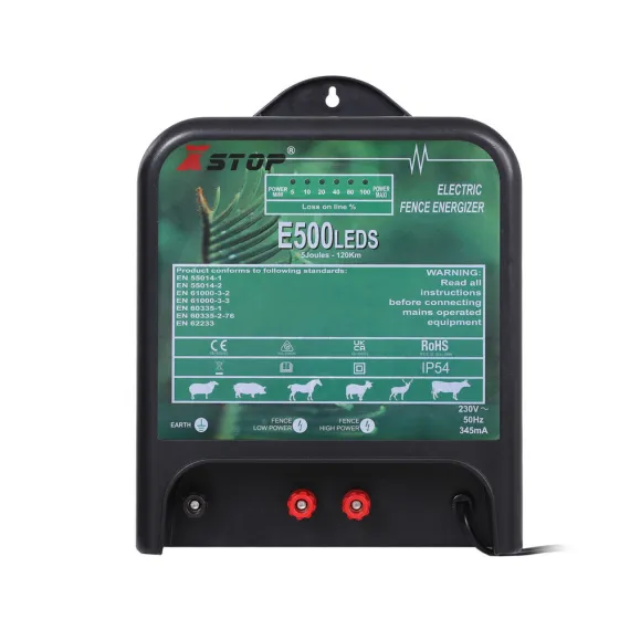 XSTOP Electric Fence Energiser 5J 220-240V 120km image: 2