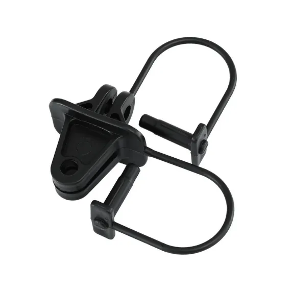 Electric Fence Insulators 200pcs Pinlock Black