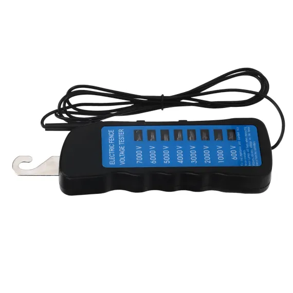 Electric Fence Tester Multi Light Voltage Detection Portable for Farm Supply Fencing ABS 7000V image: 1