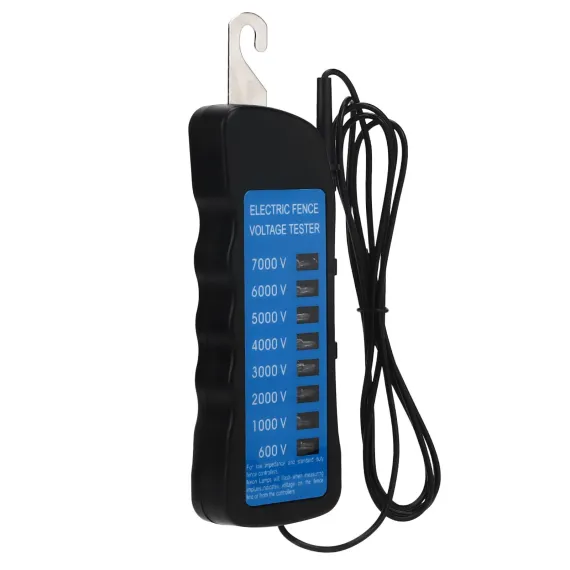 Electric Fence Tester Multi Light Voltage Detection Portable for Farm Supply Fencing ABS 7000V image: 2