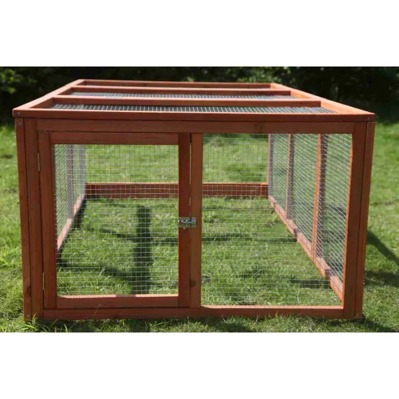 YES4PETS Large Chicken Coop Run Guinea Pig Cage Villa Extension Rabbit Hutch House Pen image: 5