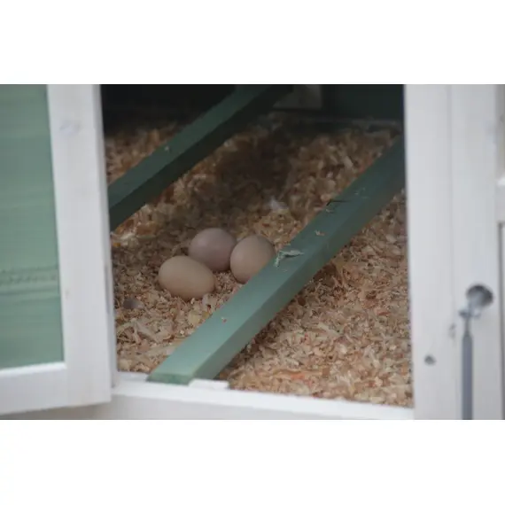 YES4PETS Green Large Chicken Coop Rabbit Hutch Ferret Guinea Pig Cage Hen Chook Cat Kitten House image: 3