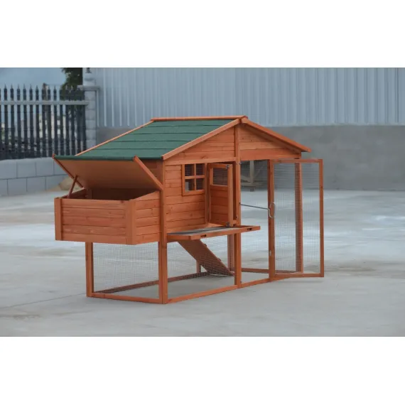 YES4PETS XL Chicken Coop Rabbit Guinea Pig Hutch Ferret Hen House image: 4