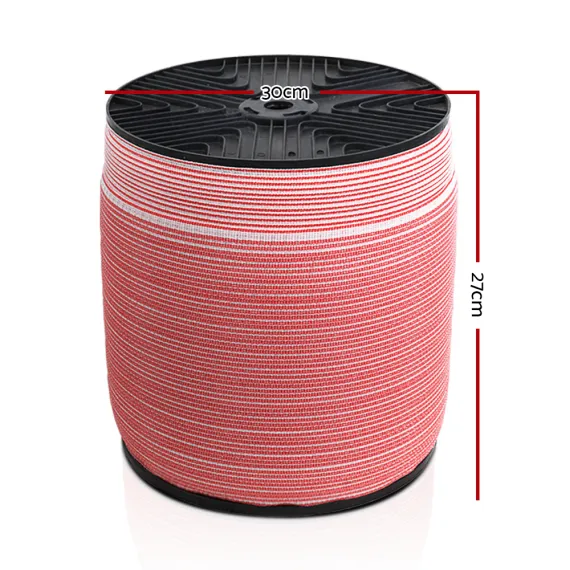 Giantz Electric Fence Poly Tape 1200M image: 1