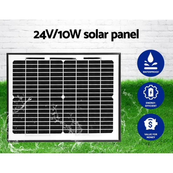 LockMaster Swing Gate Opener Auto 10W Solar Power Electric Remote Control 800KG image: 4