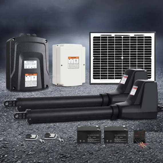 LockMaster Swing Gate Opener Auto 10W Solar Power Electric Remote Control 800KG image: 6