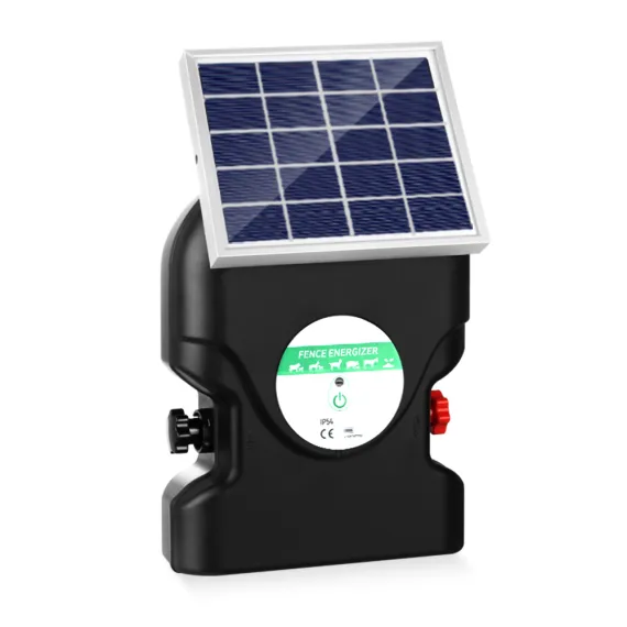 Giantz Fence Energiser 20KM Solar Powered 1.2J Electric image: 2