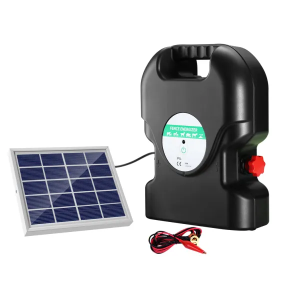 Giantz Fence Energiser 20KM Solar Powered 1.2J Electric image: 6