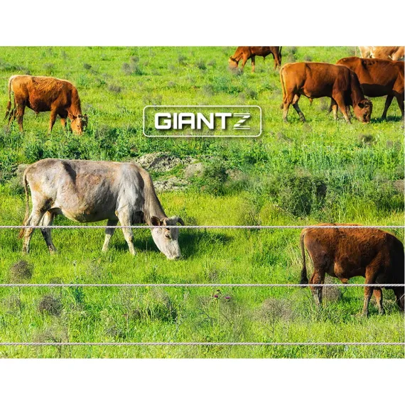 Giantz Fence Energiser 5KM Solar Powered 0.15J Electric Fencing Charger image: 5