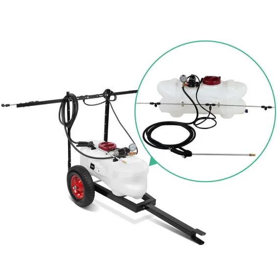 Giantz Weed Sprayer 100L Trailer 1.5M Boom Garden Spray image: 2