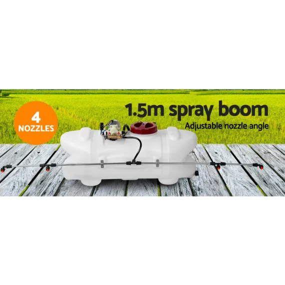 Giantz Weed Sprayer 60L Trailer 1.5M Boom Garden Spray image: 2