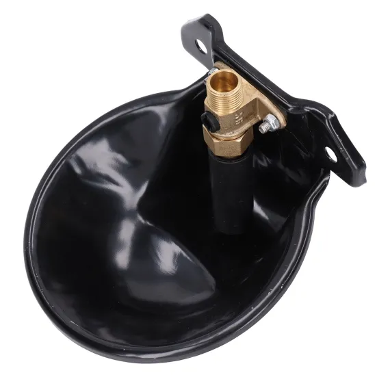 Sheep Water Bowl Stainless Steel Copper Valve Touch Switch Thickened Automatic Goats Drinking Waterer for Farm image: 4