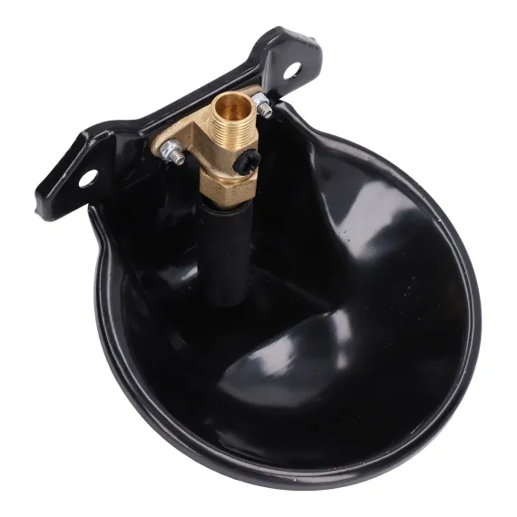 Sheep Water Bowl Stainless Steel Copper Valve Touch Switch Thickened Automatic Goats Drinking Waterer for Farm image: 7