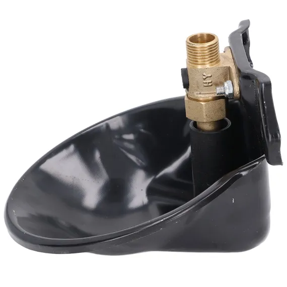 Sheep Water Bowl Stainless Steel Copper Valve Touch Switch Thickened Automatic Goats Drinking Waterer for Farm image: 8
