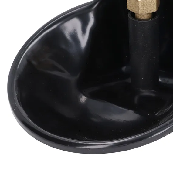 Sheep Water Bowl Stainless Steel Copper Valve Touch Switch Thickened Automatic Goats Drinking Waterer for Farm image: 12