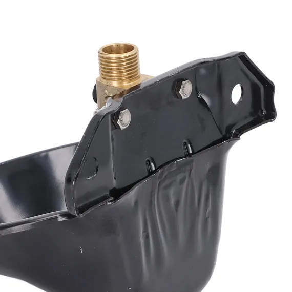 Sheep Water Bowl Stainless Steel Copper Valve Touch Switch Thickened Automatic Goats Drinking Waterer for Farm image: 14