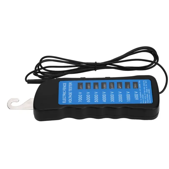 Electric Fence Tester Multi Light Voltage Detection Portable for Farm Supply Fencing ABS 7000V image: 4